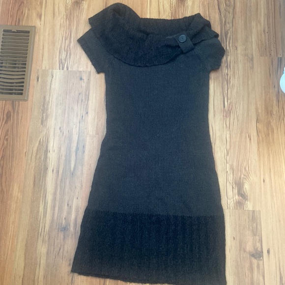 Reitmans Black Knitted Dress Size Small - Picture 1 of 6